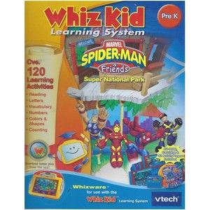 V Tech - Whiz Kid CD- Spider-Man & Friends Whizware